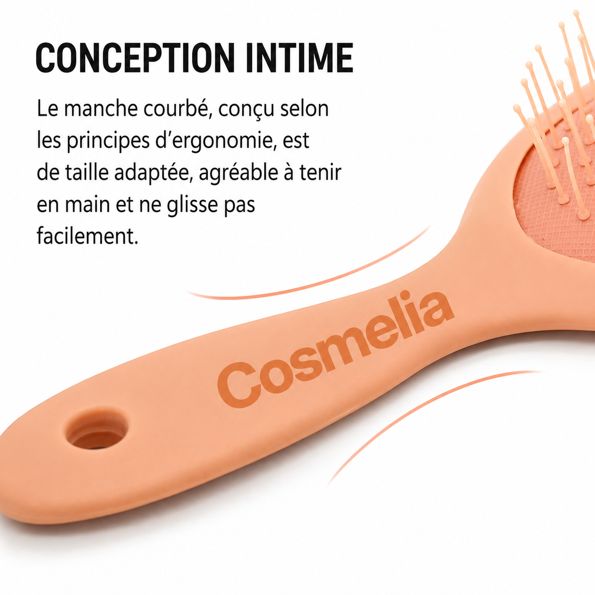 Brosse Anti-Casse et Massage du Cuir Chevelu