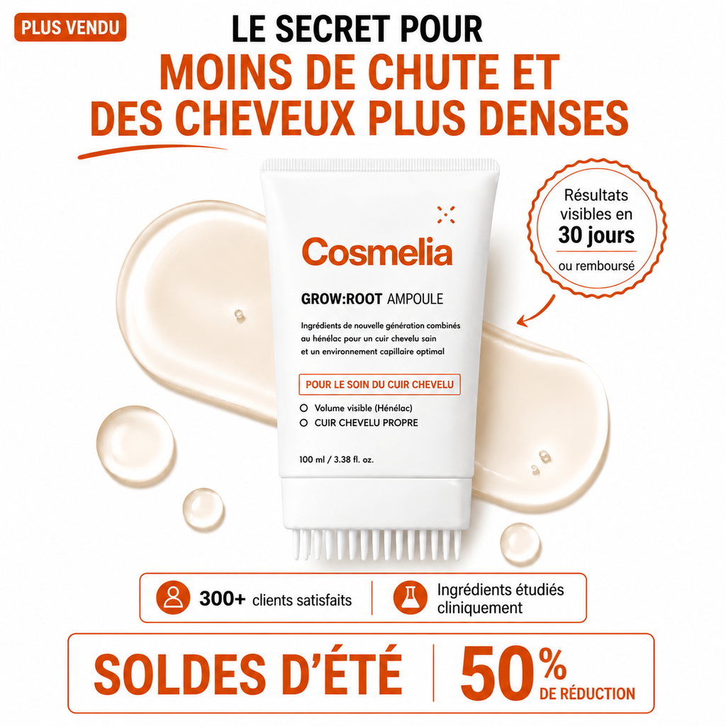 Sérum capillaire n°1 en Corée