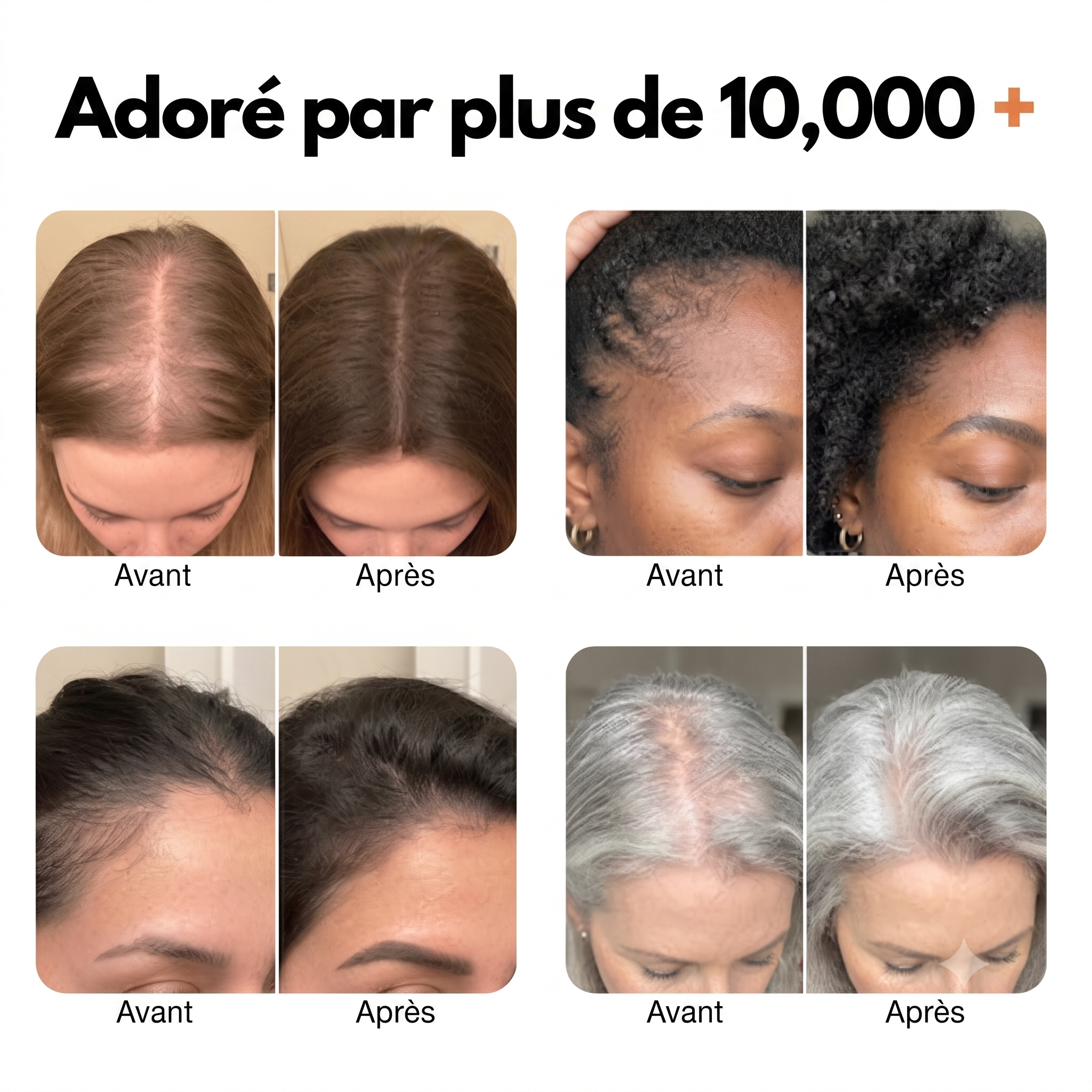 Sérum capillaire n°1 en Corée