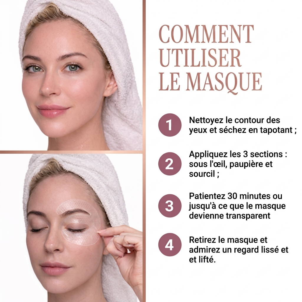 Masque Anti-Rides Contour des Yeux