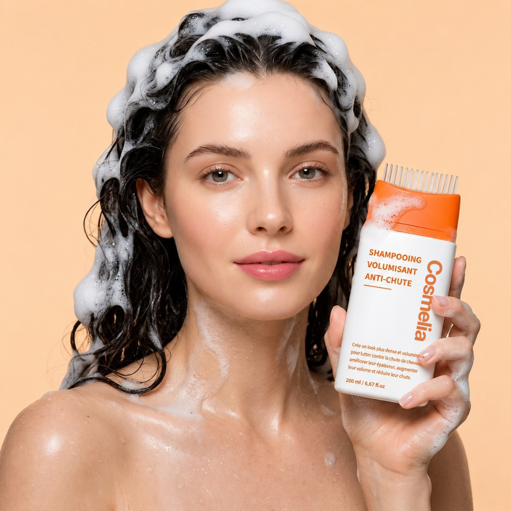 Shampooing Booster de Cuir Chevelu avec Brosse Intégrée