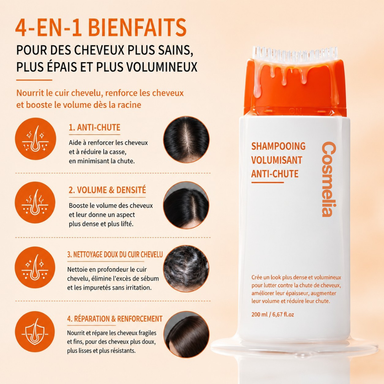 Shampooing Booster de Cuir Chevelu avec Brosse Intégrée